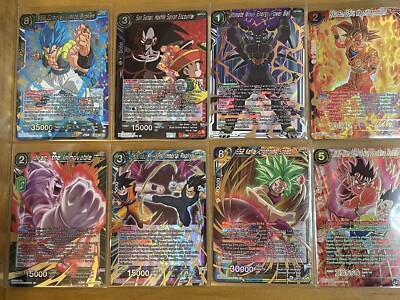 Dragon Ball Z Super Trading Card Game Lot of 40 Cards Piccolo, Son