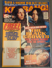 KERRANG! No 521 - Nov/94 - Black Crowes Pearl Jam Skid Row Slayer Machine Head