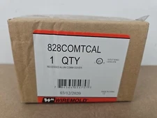 NEW Wiremold 828COMTC Recessed Aluminum Comm Cover
