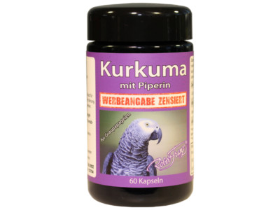 Robert Franz Kurkuma mit Piperin - 500mg - 60 Kapseln