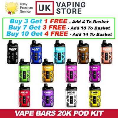 angel 20000 vape refill pods Angel 20000 Prefilled Kits 1X5 Compliant – iVape Delivery