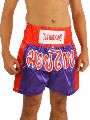 Muay Thai Boxing Shorts Thaiboxen Kickboxen Sport Kampfsport Hose Satin-NEU