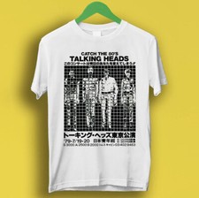 Talking Heads Japanese 1980 US Tour Catch The 80's Music Gift Tee T Shirt P7276