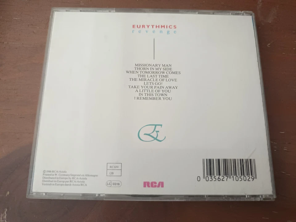 Eurythmics - Revenge - SEHR GUTER ZUSTAND - Bild 2 von 4