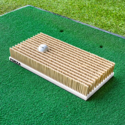 FORZA Golf Bunker Practice Mat [16in x 8in] | Golf Sand Pit