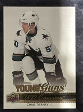 2014-15 Upper Deck Young Guns Canvas C112 Chris Tierney San Jose Sharks
