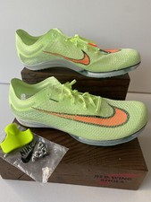 Men's Size 12.5 Nike Air Zoom Victory Barely Volt Orange Track Spikes CD4385-700