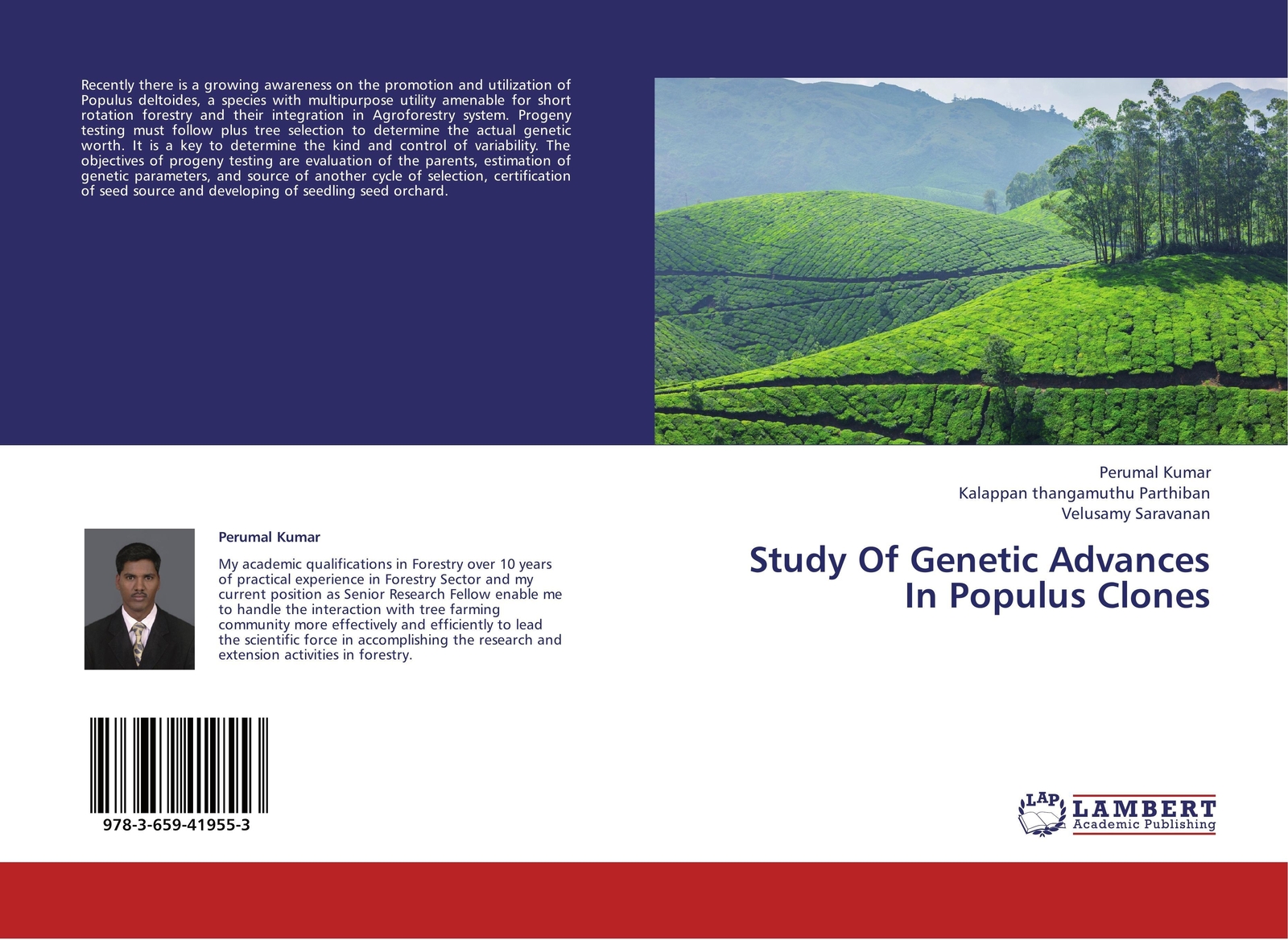 Thumbnail - Perumal Kumar (u. A.) | Study Of Genetic Advances In Populus Clones |