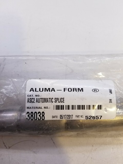 Aluma form ASC2 AUTOMATIC Splice 38038 52657 EBay
