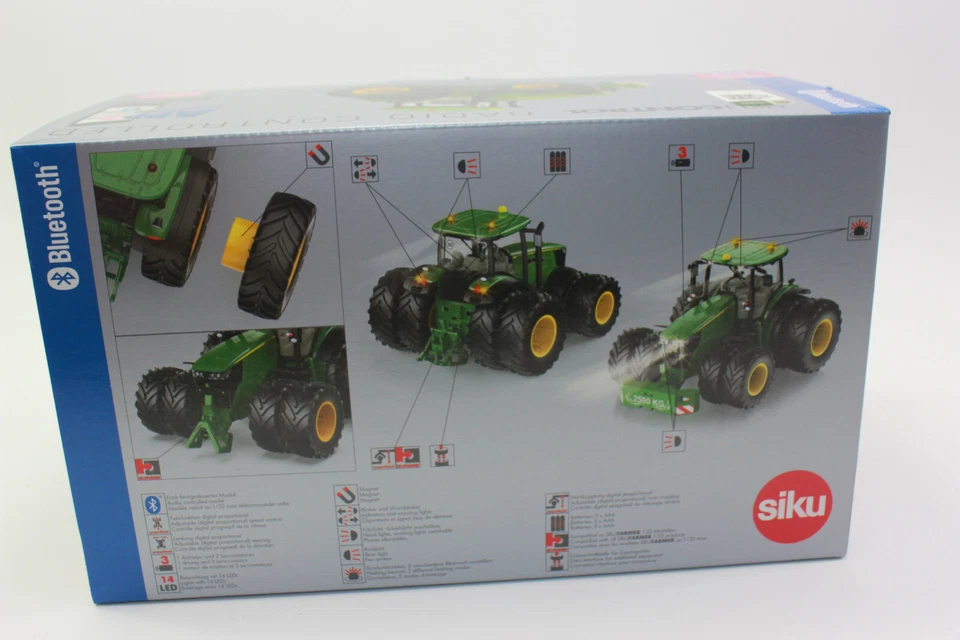 Siku 6735 John Deere 7290 R Traktor Control 1:32 Gaming Contoller kompatibel NEU - Bild 4 von 4