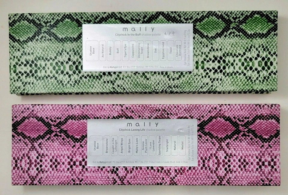 Paleta de sombras MALLY CITYCHICK 11 tonos con base tamaño completo u/b ELIGE TU ESTILO Foto 3 de 4