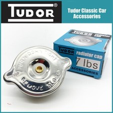 Tudor Polished Stainless Steel Radiator Rad Pressure Cap 7lbs 7psi