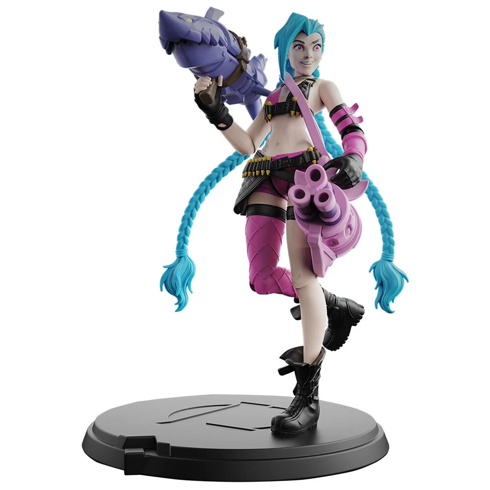 League Of Legends, Official 4Inch Jinx Collectible Figure, 48 OFF