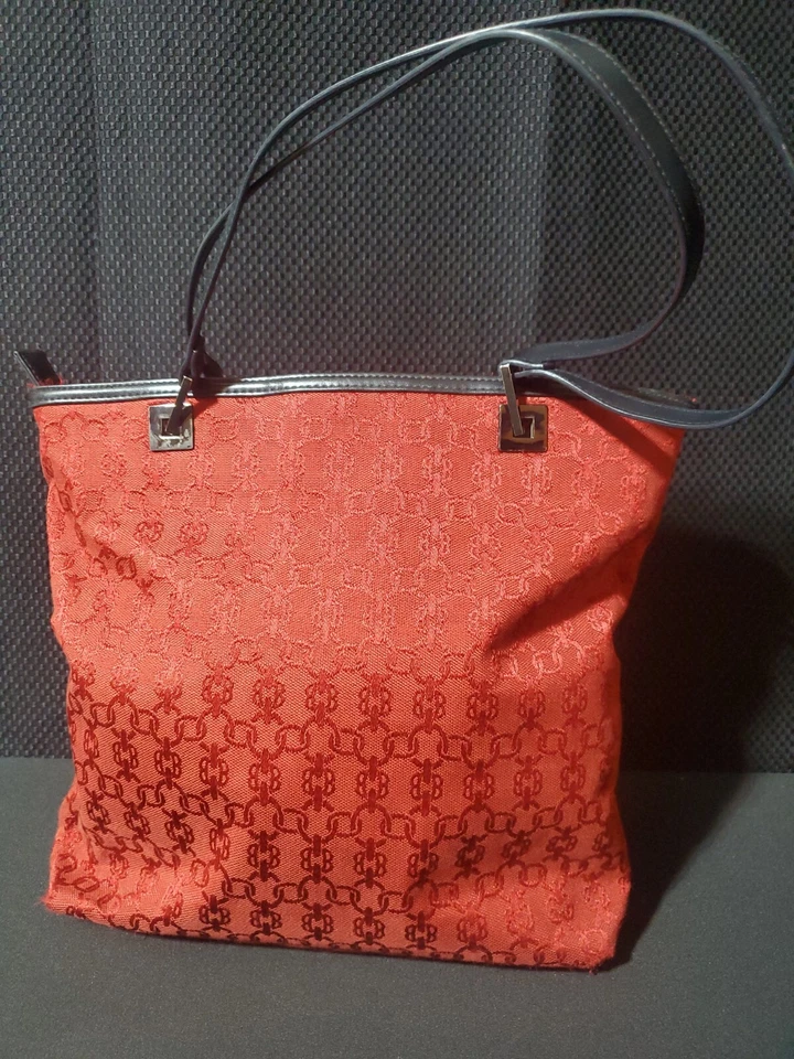 Bueno B Signature Logo Red Purse Shoulder Hobo Bag Red Handbag - Image 2 of 4