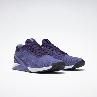 Reebok Women's Dark Orchid Nano X1 Grit Training Shoes Size 8 us FZ1416