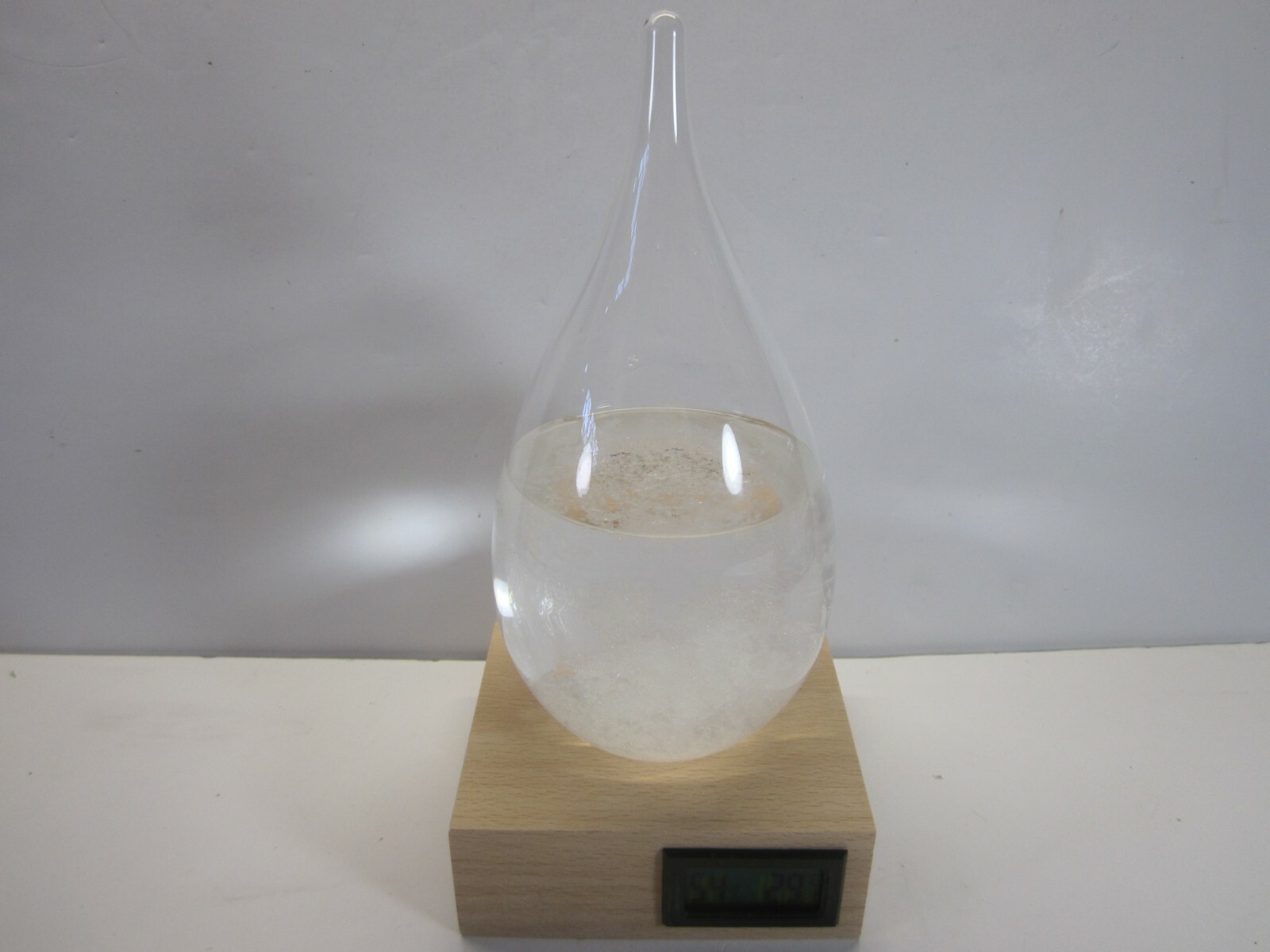 Storm Glass Barometer Crystal Water Drop Weather Predictor (New/Open