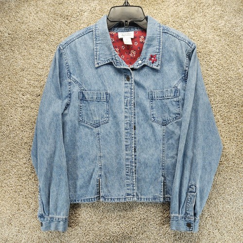Banks Size Large Blue Denim jacket | eBay