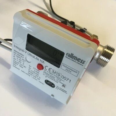 2025 Allmess Wärmezähler Integral-V UltraLite Ultraschall-Wärmezähler 5,2mm AMS