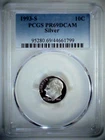 1993-S 10C Roosevelt Dime  PCGS PR69DCAM 90% Silver 23ato0219