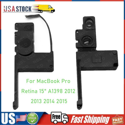 Left+Right Loud Speaker For MacBook Pro Retina 15'' A1398 2012 2013 2014 2015