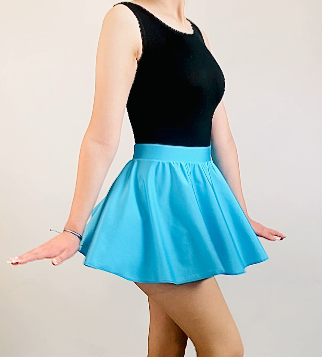 Swimcity★韓国アイドル着用★Celeste skirt LADIES Swimming Spandex Skirt Beach Cover Up Swim Skirt, 12