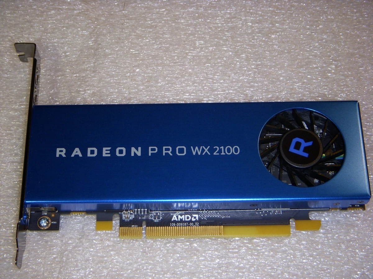 AMD Radeon Pro WX 2100 2GB GDDR5 Professional Video Graphics Card