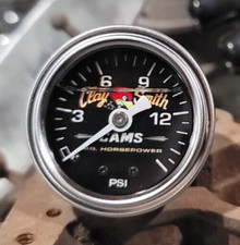 Clay Smith Direct Fit 15lb Pressure Gauge Liquid Filled Mr Horsepower Hot Rod Clay Smith Direct Fit 15lb Pressure Gauge Liquid Filled Mr Horsepower Hot Rod