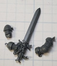 Warhammer 40k Black Templar Bits Sword Brethren Relic Two Handed Power Sword 61