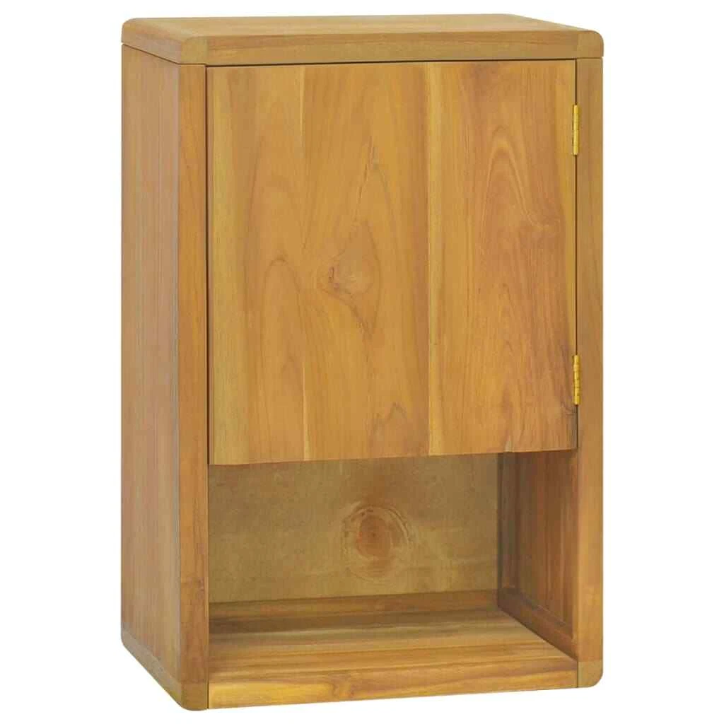 Wall mounted Bathroom Cabinet 45x30x70 cm Solid Wood Teak