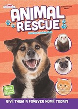 ANIMAL RESCUE COLORING  ACTIVITY BOOK - BLACK PUPPY By Kappa Books Publishers
