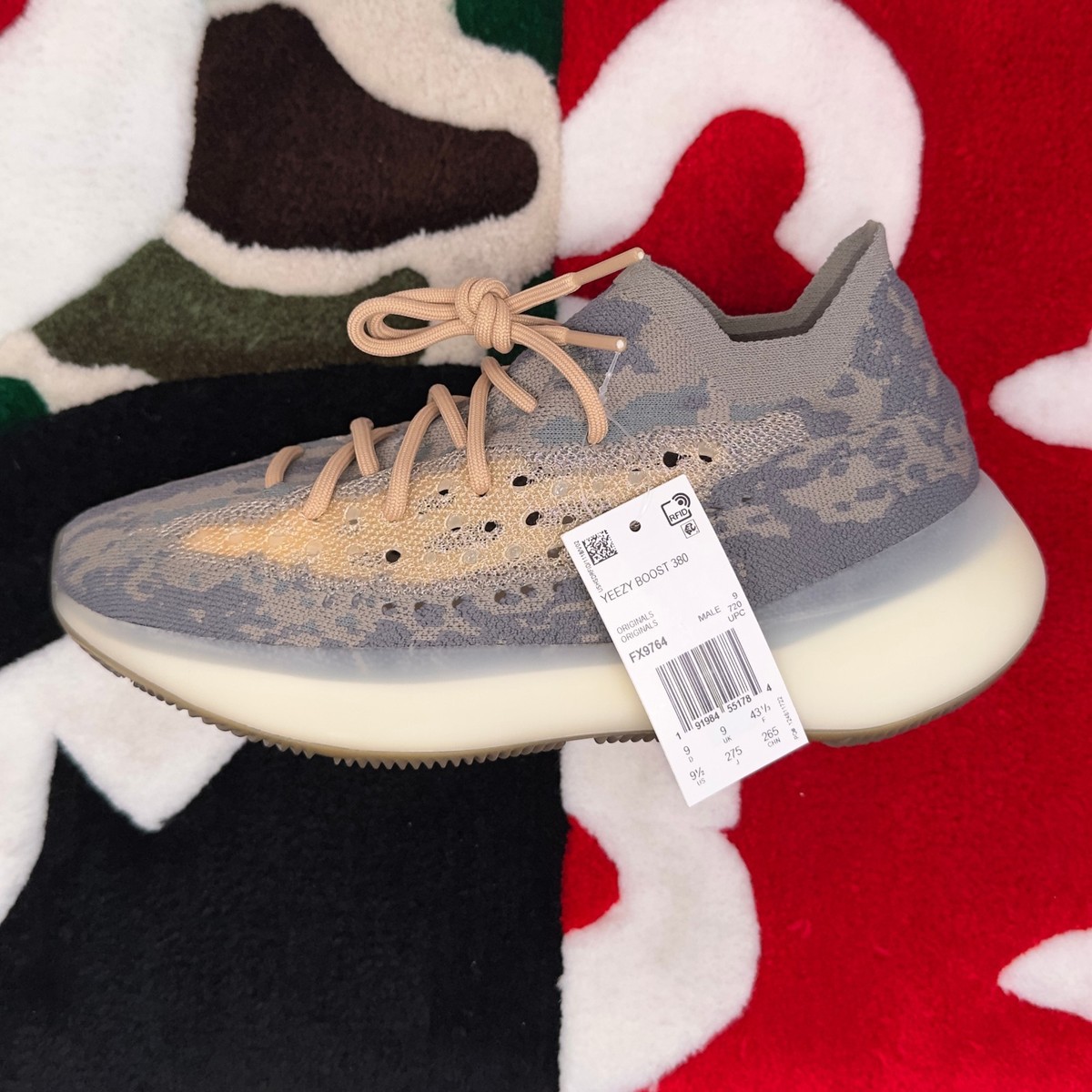 380 Pepper Yeezy 380 Static Box On Feet Yeezy 380 Salt Style Yeezy