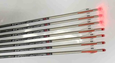 Easton Full Metal Jacket 6MM  Arrows 390'S- 7 Pack  28in.