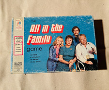 Milton Bradley All in the Family Vintage Board Game 1972 MPN 4206 Complete