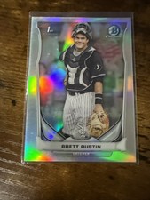2014 Brett Austin 1st Bowman Chrome Draft #CDP104 Silver Refractor Rookie 