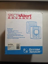 System Sensor SPSR Wall  Speaker Strobe Red SpectrAlert Advance New