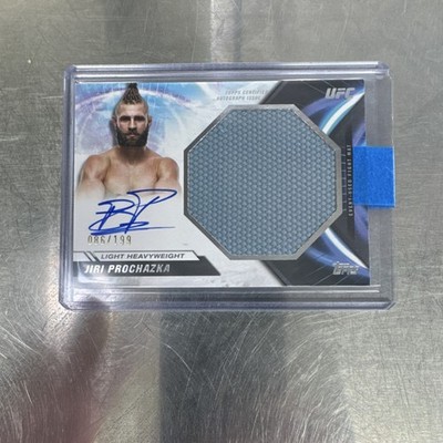 2024 Topps Knockout UFC Jiri Prochazka Autograph Fight Mat Relic