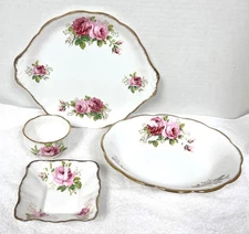 American Beauty By Royal Albert Fine English China Dinnerware 1941 - 1990