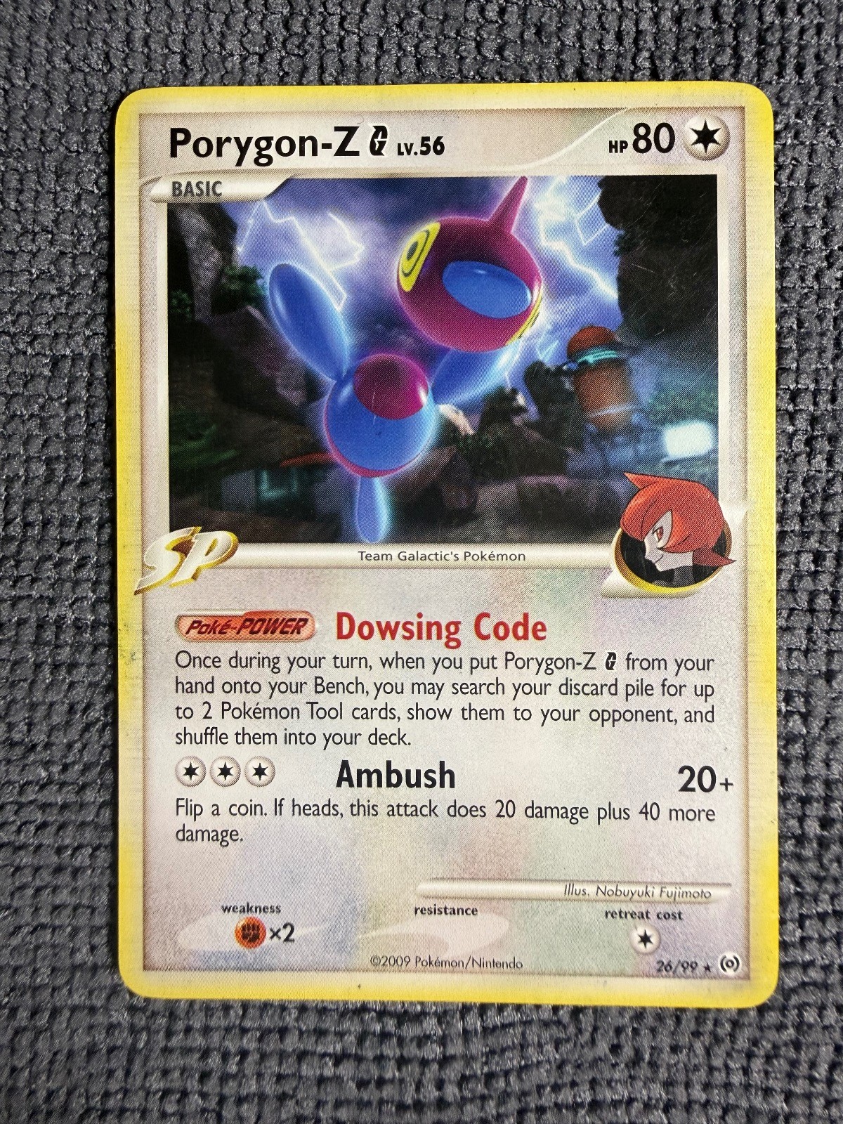 Porygon-Z G 26/99 Rare Arceus Pokemon Moderately Played