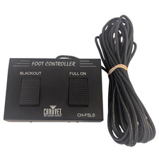 Chauvet CH-FSLS Foot Controller Blackout Full On for Stage Lighting   Tested