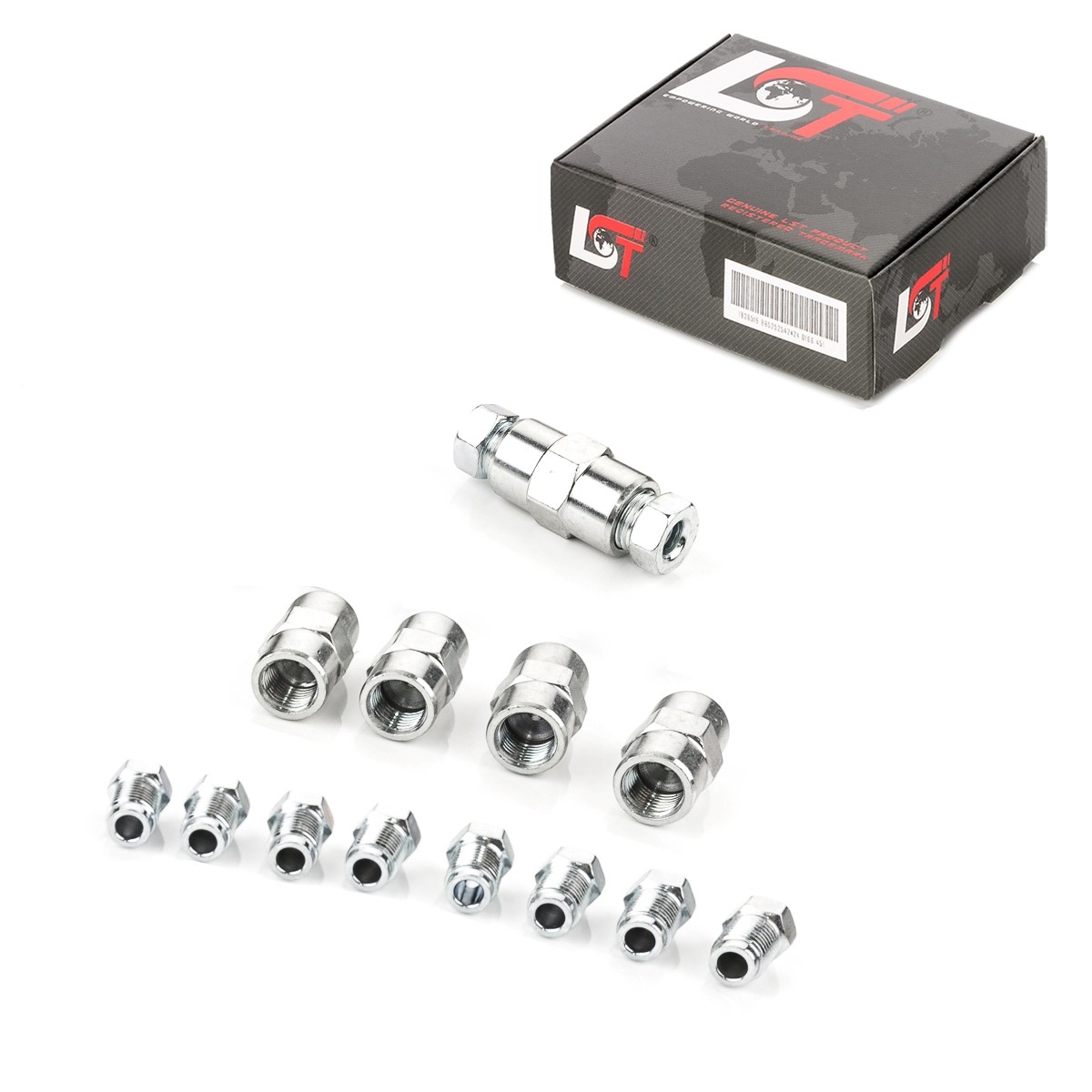 5X Bermsleitungsverbinder 4.75 Mm Bördel F Connector Fastener For Opel Cars