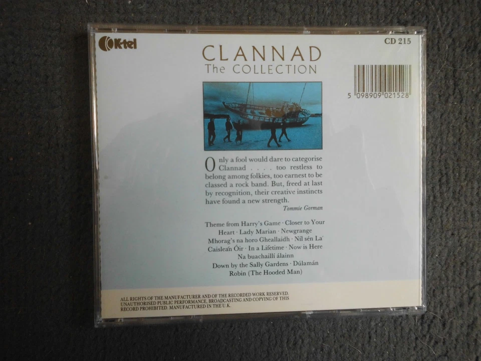 CD Clannad - The Collection, K-tel UK 1987, sehr guter Zustand - Bild 3 von 3