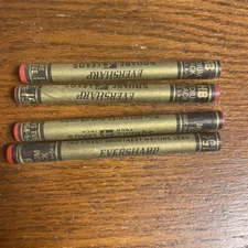 Eversharp Red Top Writing Leads Four Inch Lot Of 4