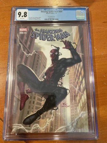 Amazing Spider-Man #800 Lee Comic Mint Variant CGC 9.8 2018