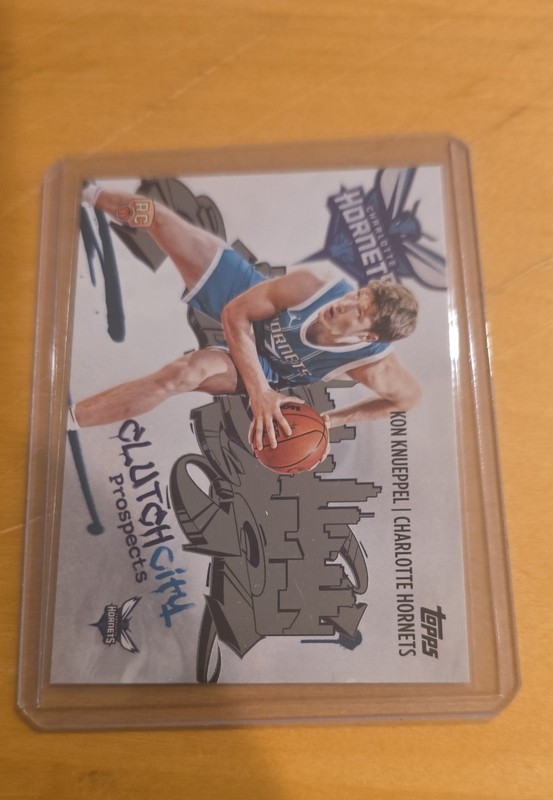 2025-26 Topps - Clutch City Prospects Kon Knueppel #CC-4 (RC)