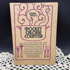 Vintage Family Circle's Pocket Calorie Counter Pamphlet