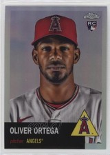 2022 Topps Chrome Platinum Anniversary Refractor Oliver Ortega #90 11ym