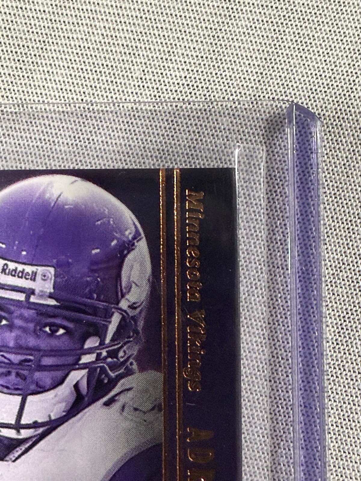Adrian Peterson 2025 Panini Silhouette NFL Relics Patch Auto /20 Vikings 🔥🔥🔥 view 4