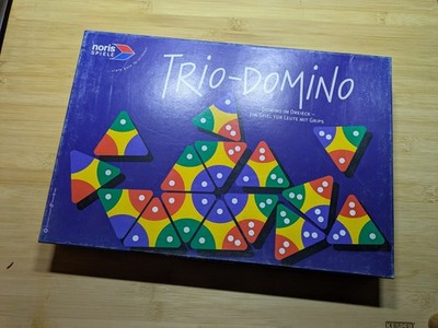 Trio-Domino * Domino Im Dreieck * Noris Spiele Vollständig 