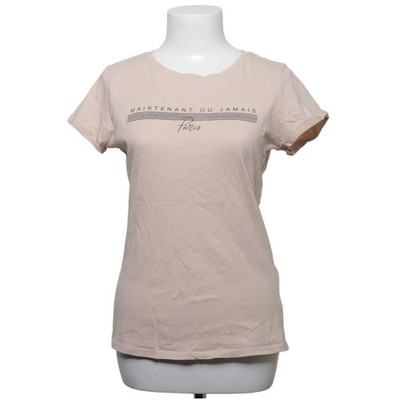 Amisu, T-shirt, Größe: S, Beige, Baumwolle, Print, Damen #MMD