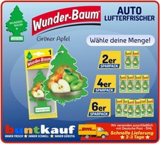WUNDER-BAUM Auto-Lufterfrischer Grüner Apfel WUNDER-BAUM Auto-Lufterfrischer Grüner Apfel
